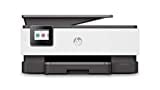 Slika HP OfficeJet Pro 8022 All-in-One brezžičnega tiskalnika, pripravljen za takojšnje črnilo z vključenim dvomesečnim preizkusom, tiskanje, skeniranje, kopiranje iz telefona in aktiviran glas (združljivo z Alexa in Google Assistant)