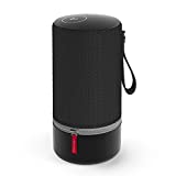 Afbeelding van Libratone Zipp Wifi Bluetooth Smart-luidspreker, 360 ° luid stereogeluid met ingebouwde dubbele microfoon, 15 W woofer diepe bas, 12 uur speeltijd, Airplay2 en Spotify Connect, werken met Alexa (Nordic Black)