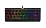 Mufananidzo weHyperX HX-KB5ME2-UK Alloy Core RGB Membrane Gaming Keyboard (Kurongwa kweUK)
