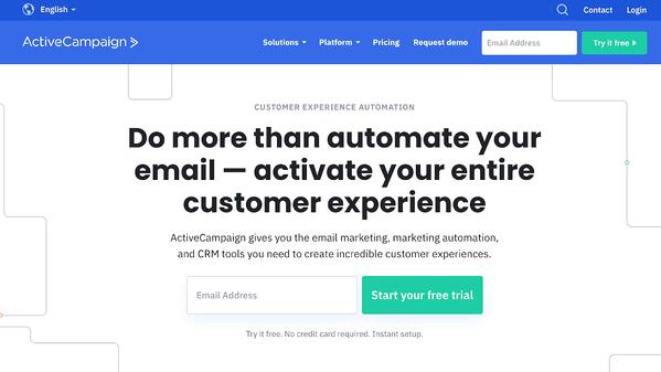 activecampaign-voorbeeld van marketingattributiesoftware en -tool