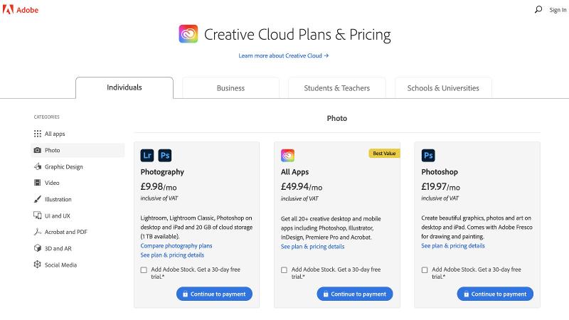 Kako do Photoshopa na Macu: Cene