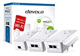 Image of Devolo Magic 2–2400 WiFi Next: Ultimate Whole Home Mesh WiFi Kit Over Powerline, 4k/ 8k UHD Streaming And Stable Home Working (2400 Mbps, 5x Gb LAN ports, G.hn), White