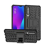 Image of Olixar for Huawei P30 Protective Case - Shockproof Air Cushion and Dual Layer with Kickstand - Tough Armour Cover Cases - Heavy Duty Protection - ArmourDillo - Black