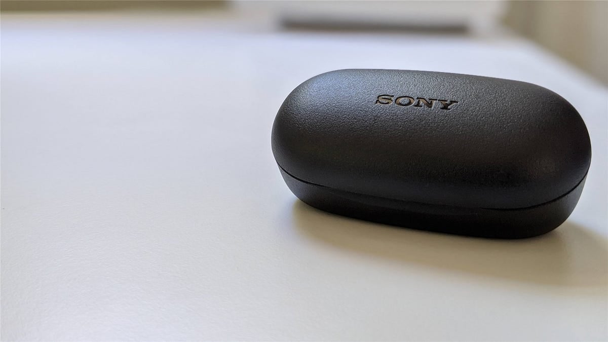 The case for the Sony Xtra Bass earbuds