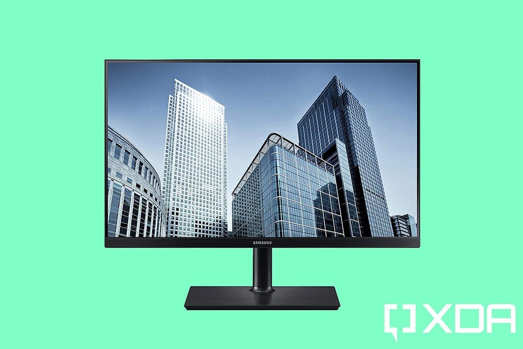 Samsung Business SH850 24-inch monitor seagreen
