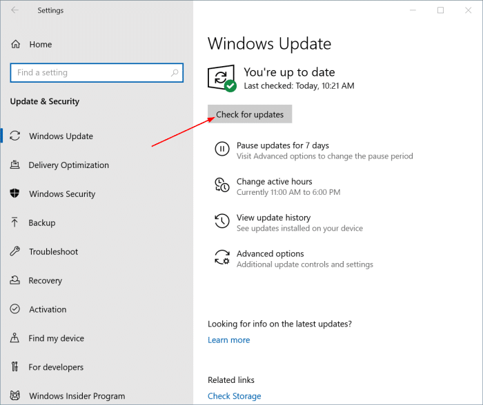 install Windows 10 May 2021 Updatepic01