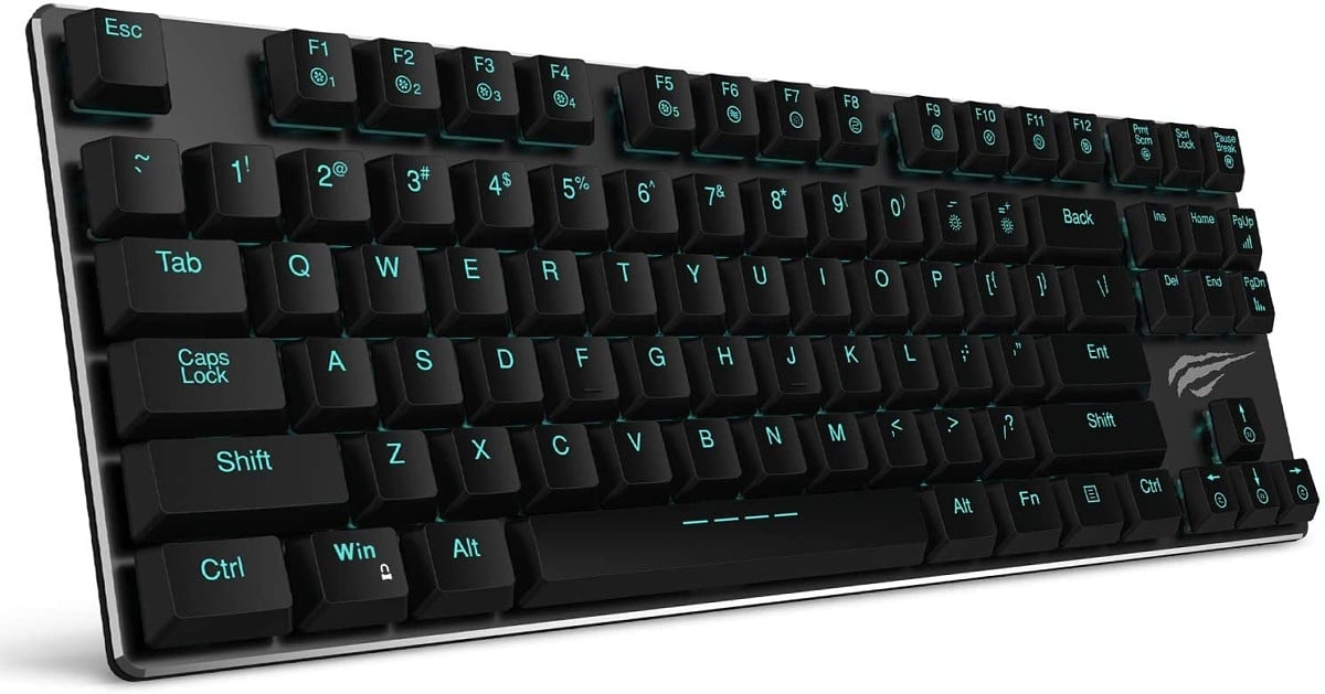Haviti backlit mechanical keyboard