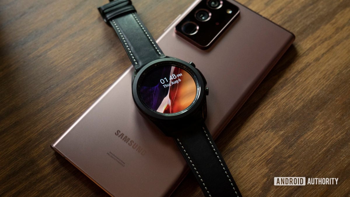 三星 Galaxy Watch 3 評測與三星 Galaxy Note 20 Ultra