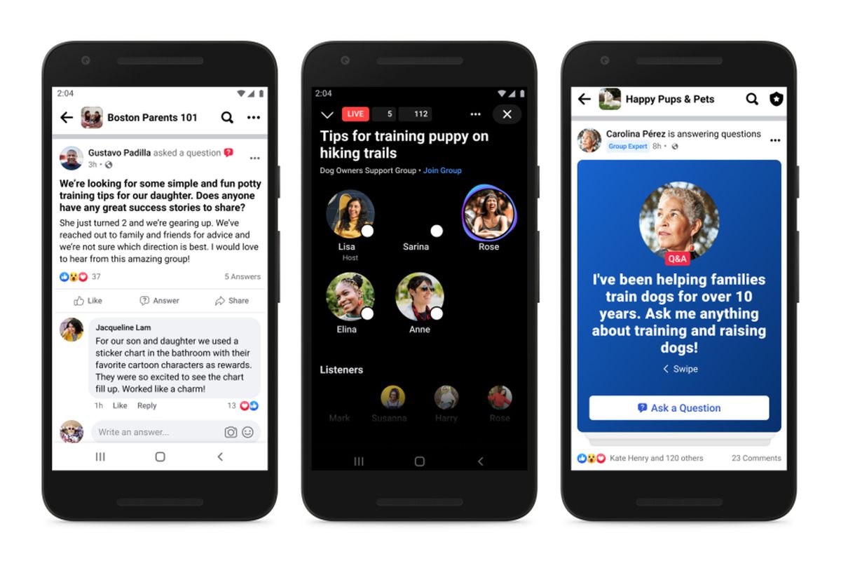 Facebook groups can now designate Group Experts