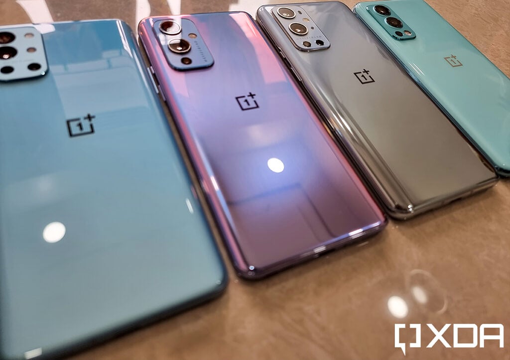 OnePlus family of devices with OnePlus 9R, OnePlus 9, OnePlus 9 Pro, OnePlus Nord 2