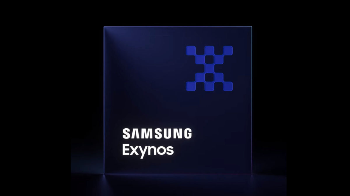 Samsung Exynos branding.