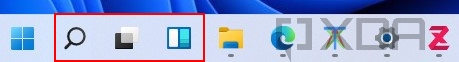 Taskbar icons in Windows 11