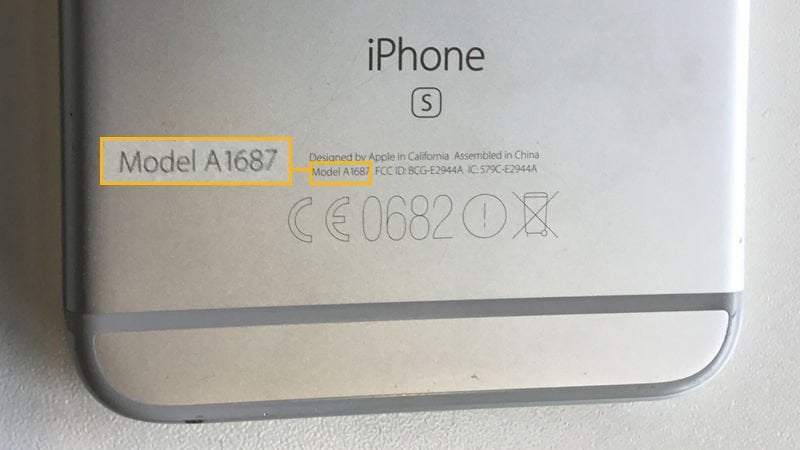 How to identify what iPhone you have: Model number