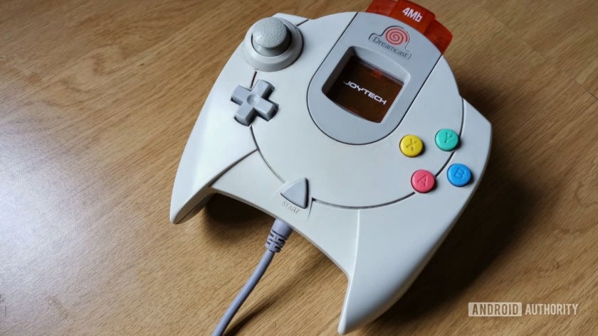 Ein Sega Dreamcast Controller.