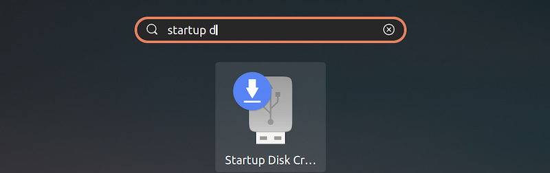 startup disk creator