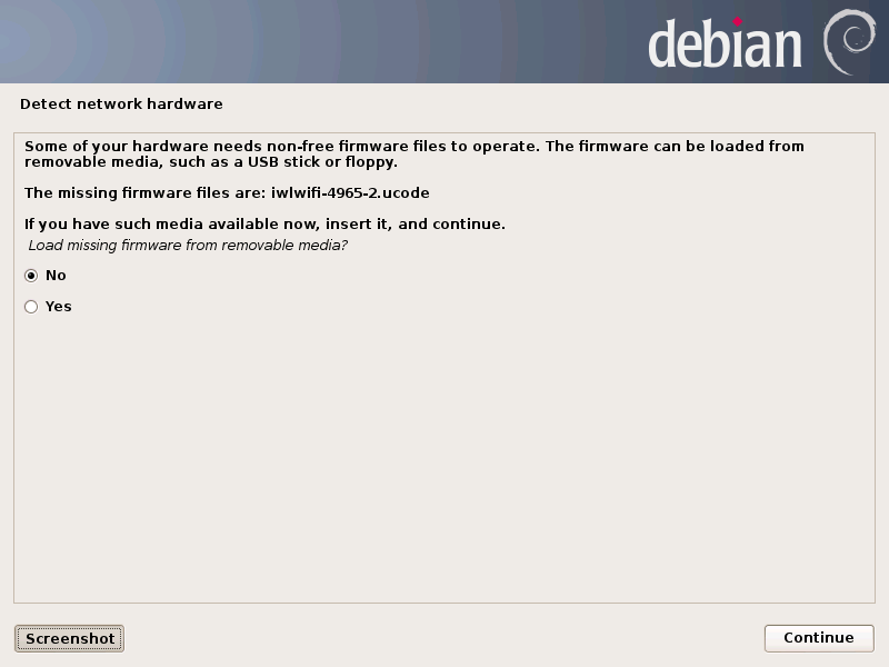 Debian 固件