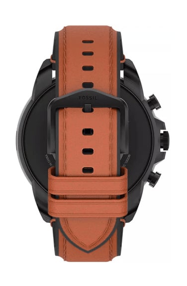 Leather strap of the Fossil Gen 6 smartwatch for men