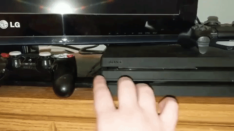 PlayStation safe mode press and hold power
