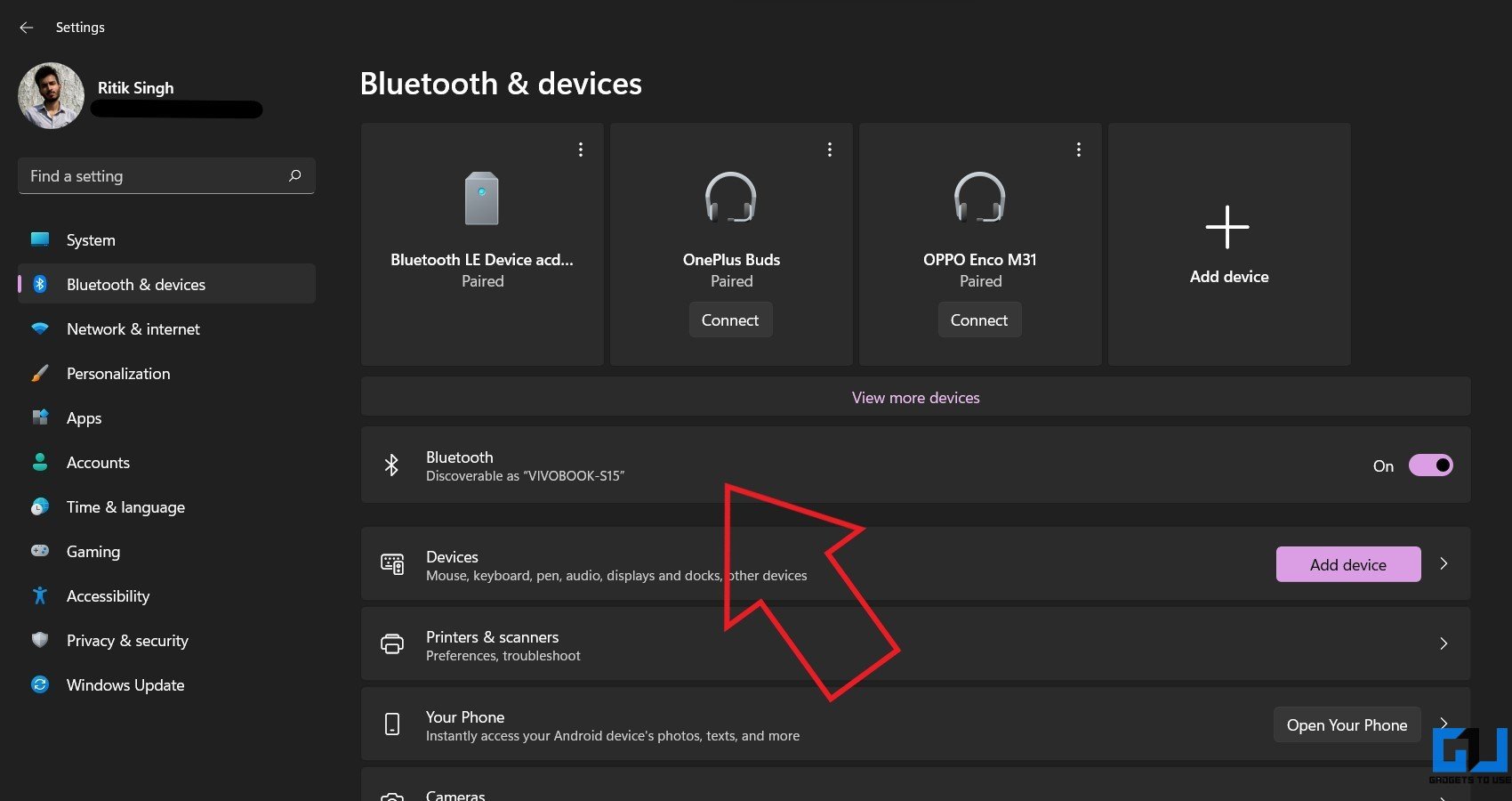Bluetooth Bağlantısı Eşleştirme Sorununu Düzeltin Windows 11