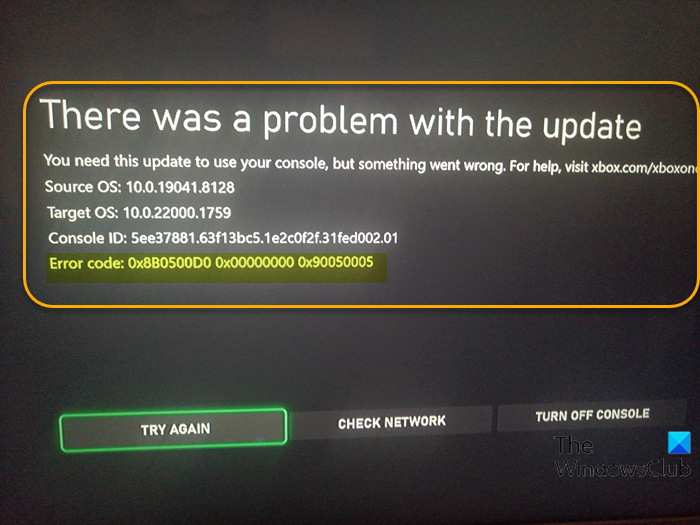 codici di errore particolari di Xbox One