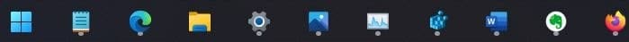 change the size of taskbar icons in Windows 11 pic03