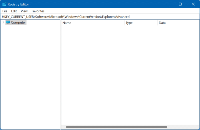 alterar o tamanho dos ícones da barra de tarefas em Windows 11 pic2