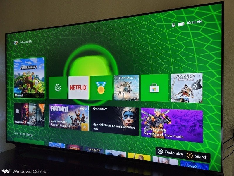 Xbox Series X | S saattaa pystyä puhumaan enemmän television kanssa uuden päivityksen avulla