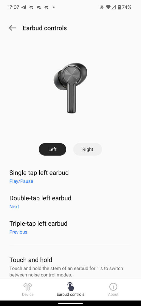 HeyMelody OnePlus Buds Z2 control app