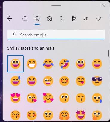 Windows 11 Fluent 2D Emoji style