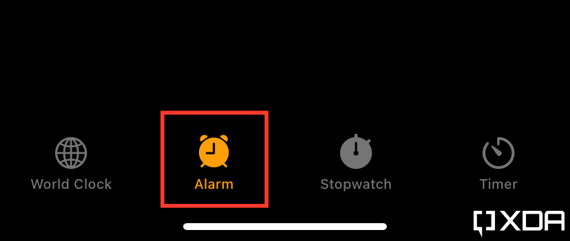 alarm on apple watch