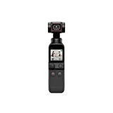 Image of DJI Pocket 2 - 3 Axis Handheld Gimbal Stabilizer with 4K Camera, Vlog, Ultra HD Video, 64 MP Pixel high-resolution Photo, 1/1.7” CMOS, Vlog, Noise Reduction, Time Lapse, Slow Motion, 8x Zoom