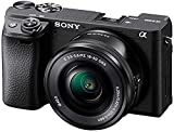 Image of Sony Alpha 6400 | APS-C Mirrorless Camera with Sony 16-50 mm f/3.5-5.6 Power Zoom Lens ( Fast 0.02s Autofocus 24.2 Megapixels, 4K Movie Recording, Flip Screen for Vlogging )