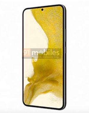 Galaxy S22 Plus front leaked render