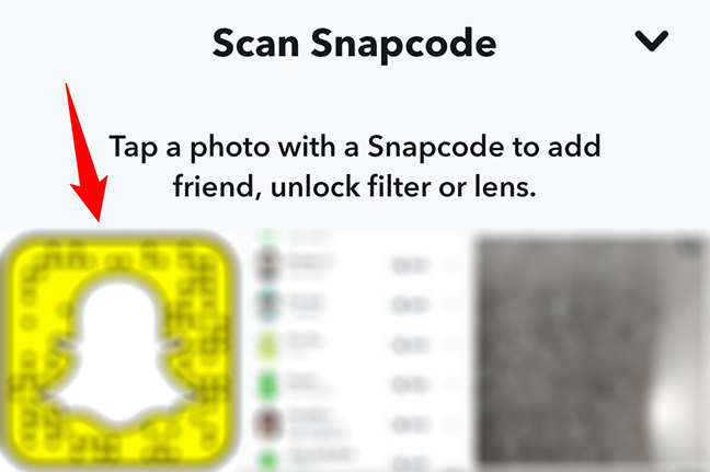 Pick a Snapcode.