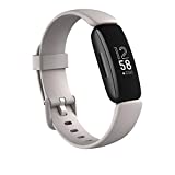 Image of Fitbit Inspire 2 Health & Fitness Tracker with a Free 1-Year Fitbit Premium Trial, 24/7 Heart Rate & up to 10 Days Battery, Lunar White