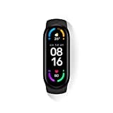 Image of Xiaomi Mi Smart Band 6 - 1.56'' AMOLED Touch Screen, SPO2, Sleep Breathing Tracking, 5ATM Water Resistant, 14 Days Battery Life, 30 Sports Mode, Fitness, Steps, Sleep, Heart Rate Monitor [Official UK]
