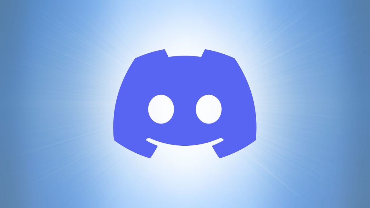 The purple Discord logo on a blue background.