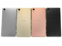 The Sony Xperia X Performance in a variety of colors