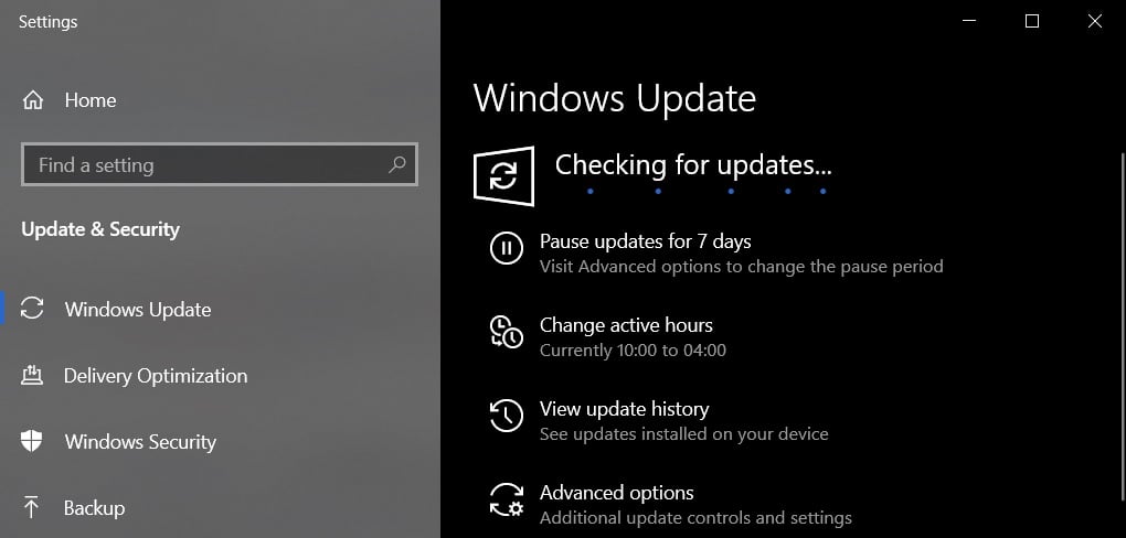 April 2022 Windows 10 update