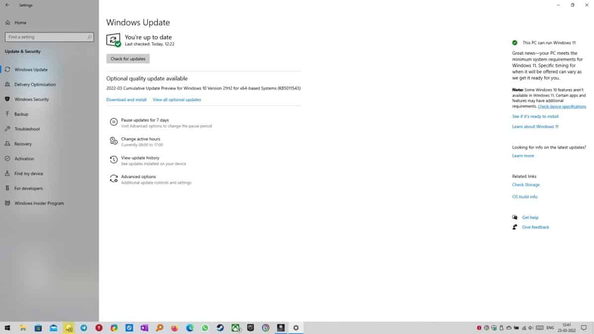 KB5011543 Update brings Search Highlights to Windows 10