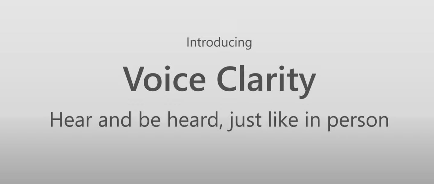 Voice Clarity