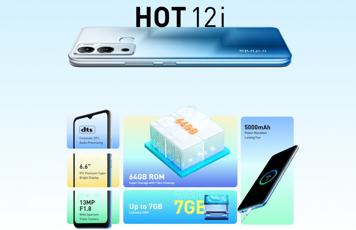 Infinix lanceert betaalbare Hot 12i, nog twee versies in aantocht