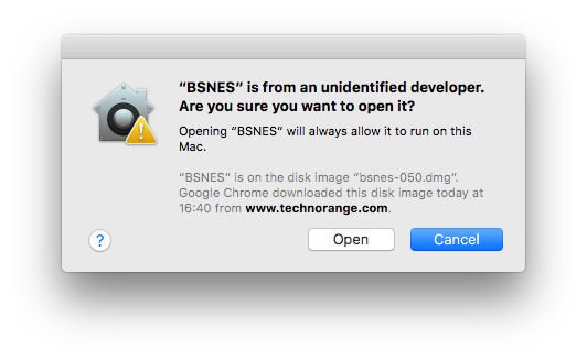 How to open a Mac app from an unidentified developer