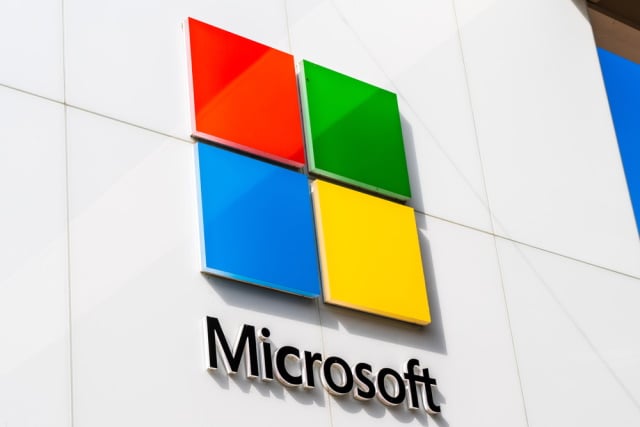 Colorful Microsoft logo