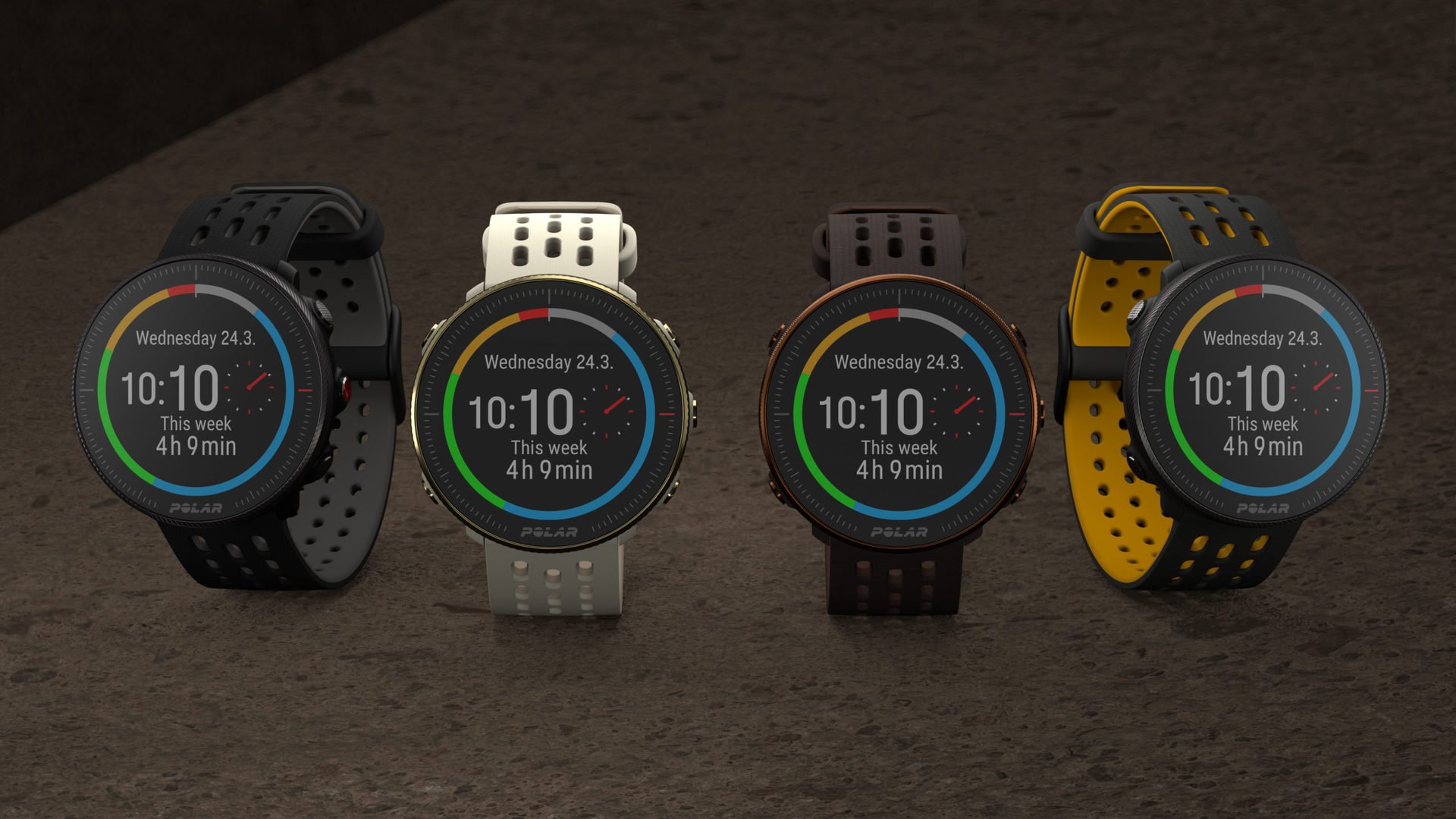 De Polar Vantage M2-serie, verkrijgbaar in meerdere kleurstellingen, vertegenwoordigt de beste budget-multisport-smartwatch van het bedrijf.