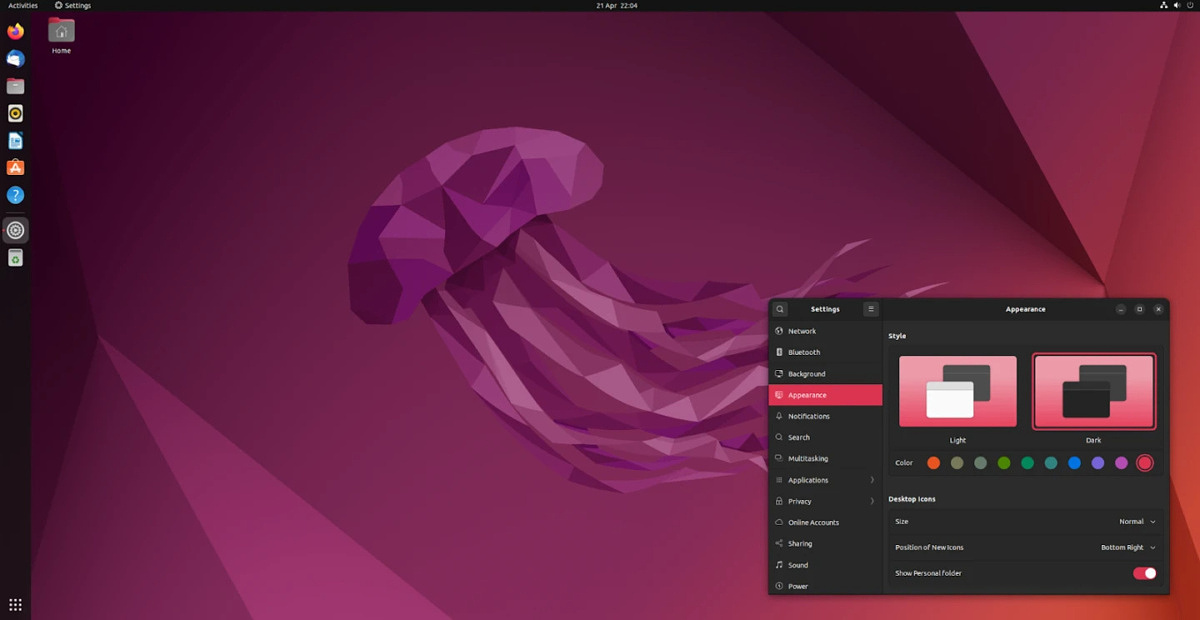 Ubuntu 22.04 screenshot