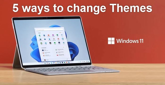 5 ways to change Theme in Windows