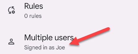 Enda ku "Multiple Users."