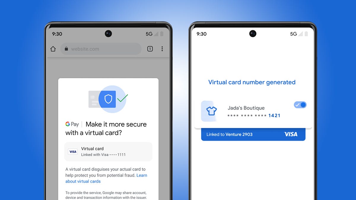 Chrome suojaa luottokorttejasi virtuaalisilla numeroilla