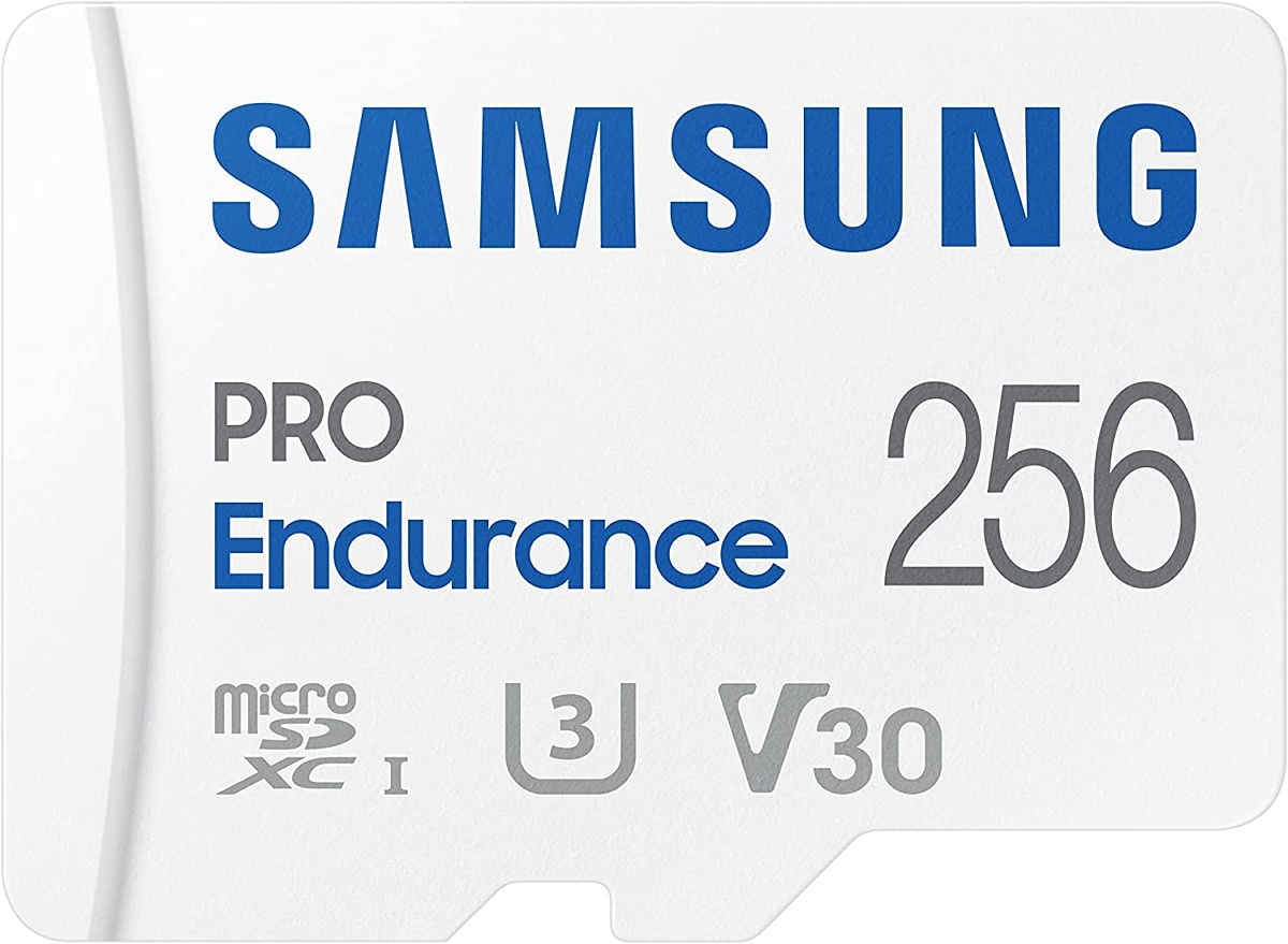 Samsung Pro Endurance microSD card (256GB)